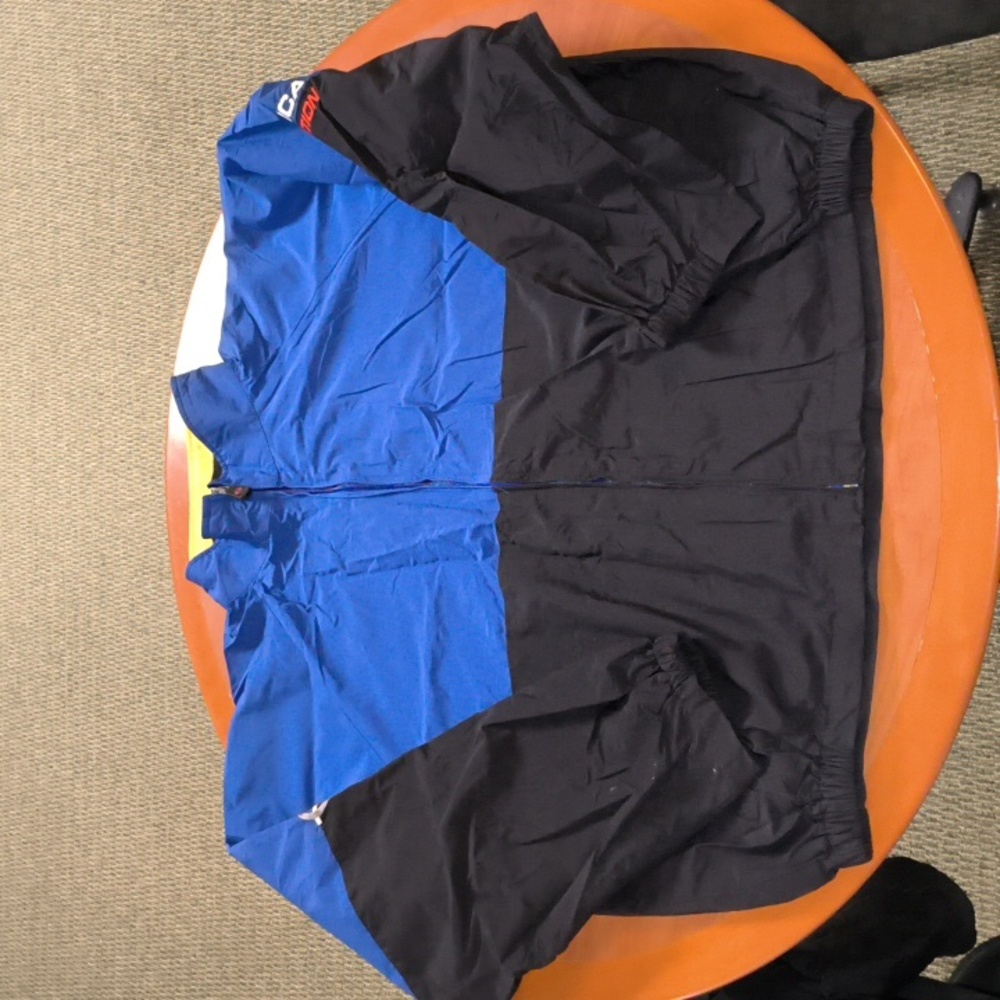 Vintage Nautica Competition Mesh Lined Full-Zip Windbreaker Jacket Men's 2XL